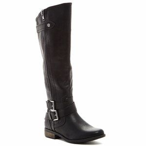 Black Rampage Hansel Knee-high Tall Boot